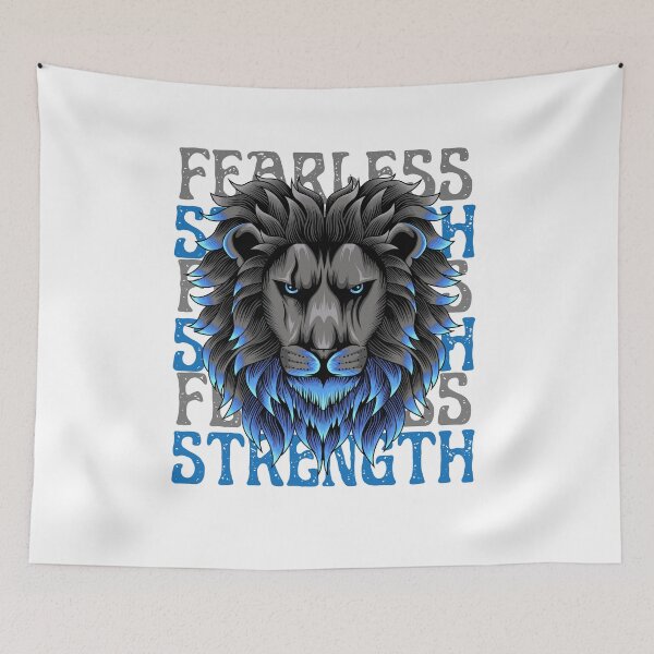 Item preview, Fearless Strength – Majestic Lion Power Design by farwawears designed and sold by farwawears.