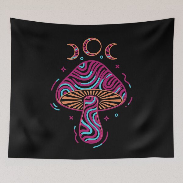 Item preview, Trippy Festival Hippie Mushroom Rave designed and sold by LuminOrb.