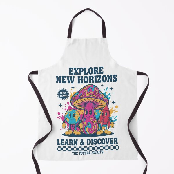Item preview, Explore New Horizons Trippy Mushroom Rave designed and sold by LuminOrb.