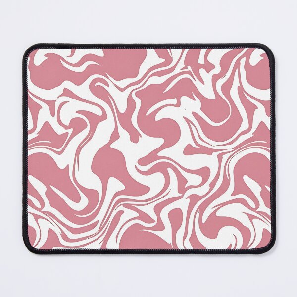 Item preview, Abstract Y2K Pink and White Wavy Pattern designed and sold by dahliyagh.