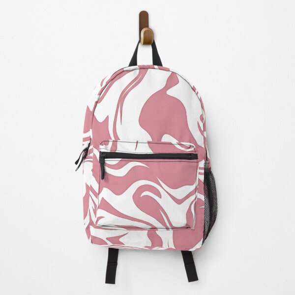 Item preview, Abstract Y2K Pink and White Wavy Pattern designed and sold by dahliyagh.