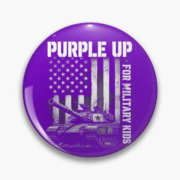 Item preview, Purple Up For Military Kids Tank Month Of Military Child Gear designed and sold by DynamicDesign.