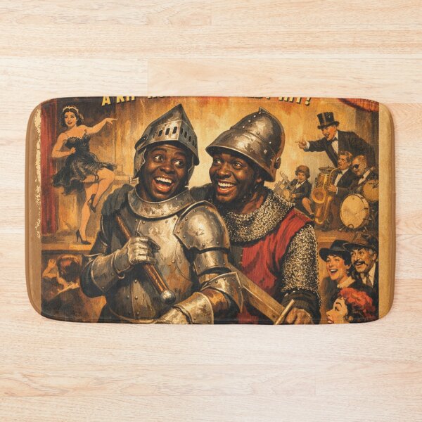 Item preview, Two Knights of Vaudeville retro theater poster designed and sold by Mauswohn.