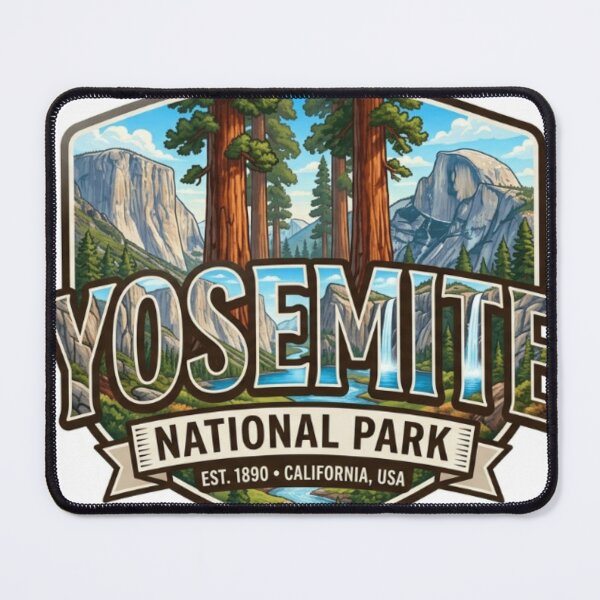 Item preview, Yosemite Granite Peaks Souvenir designed and sold by Imaginarium of Chaos falcon88 .