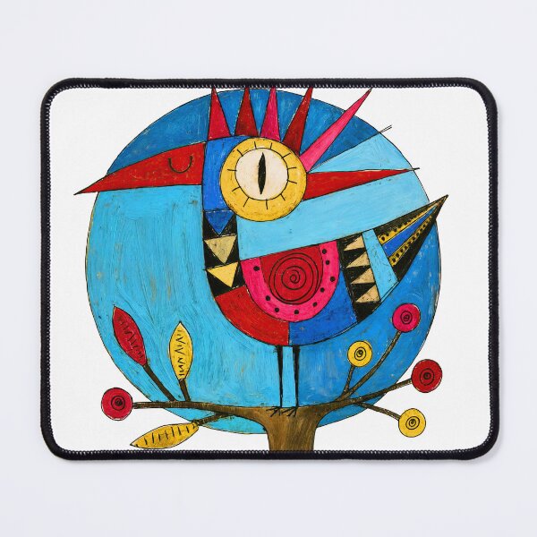 Item preview, T-Shirt - Sticker - Geometric Bird: Abstract Perch designed and sold by ForeverPrintsOK.