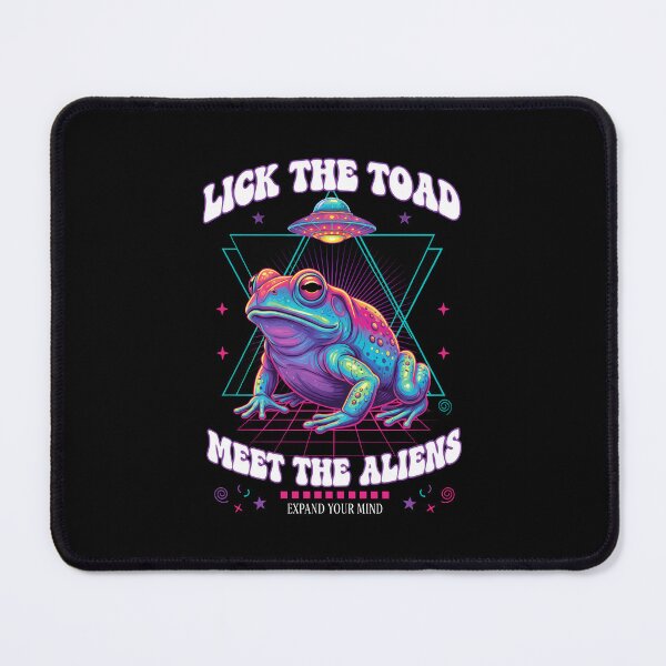 Item preview, Trippy Music Festival Hippie Lick The Toad Meet designed and sold by LuminOrb.