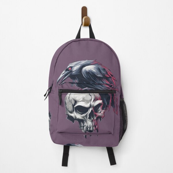 Item preview, Black Crow Evil Skull Emblem designed and sold by GrinGalore.