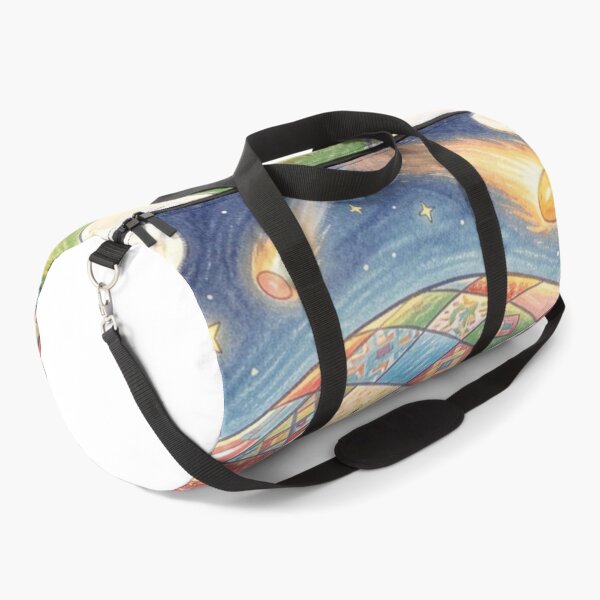 Item preview, Magical blanket castle in space with comets, aliens and glowing children's bedroom fantasy designed and sold by FotoworldEdel.