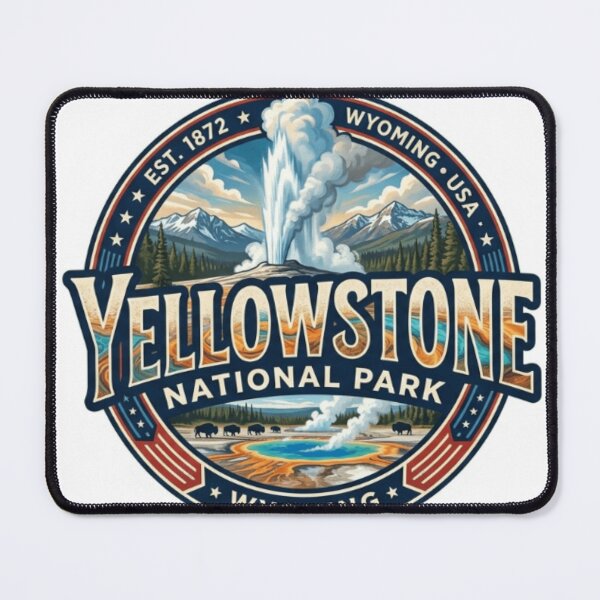 Item preview, Yellowstone Geyser Frontier Souvenir designed and sold by Imaginarium of Chaos falcon88 .