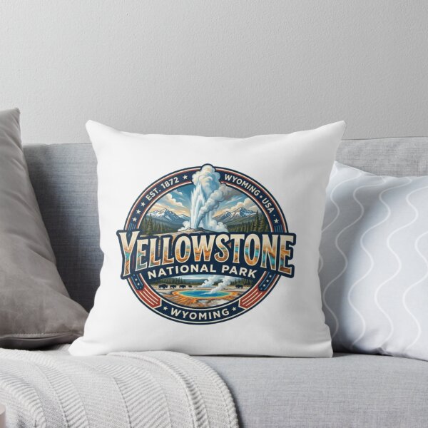 Item preview, Yellowstone Geyser Frontier Souvenir  designed and sold by Imaginarium of Chaos falcon88 .