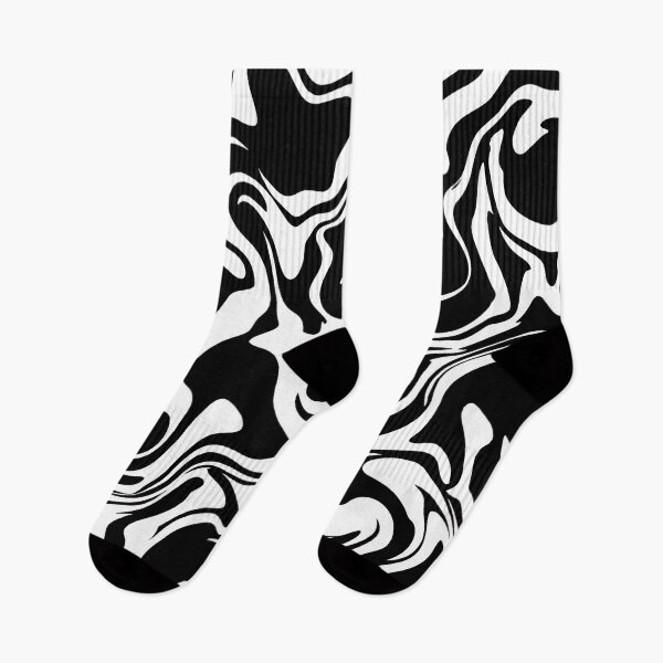 Item preview, Abstract Monochrome Wavy Pattern designed and sold by dahliyagh.