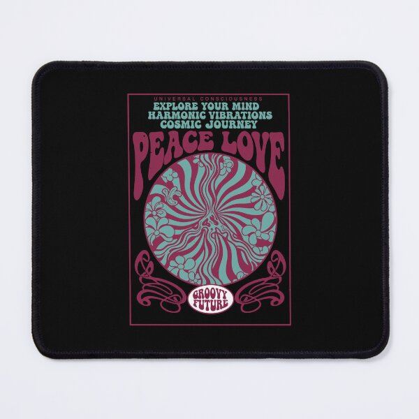 Item preview, Hippie Music Trippy Peace Love Groovy Future designed and sold by LuminOrb.