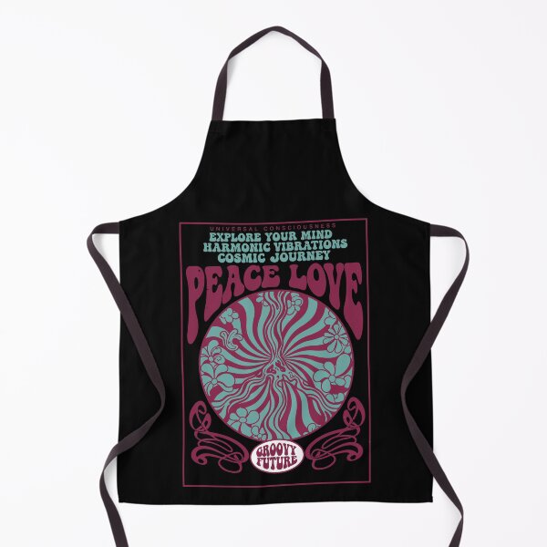Item preview, Hippie Music Trippy Peace Love Groovy Future designed and sold by LuminOrb.