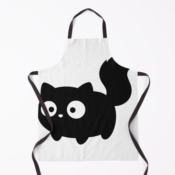 Item preview, Cute Black Quokka Cat Sticker - Kawaii Chibi Fluffy Animal Silhouette Print Minimalist Derpy Creature Nursery Wall Art designed and sold by BestChoiceService.