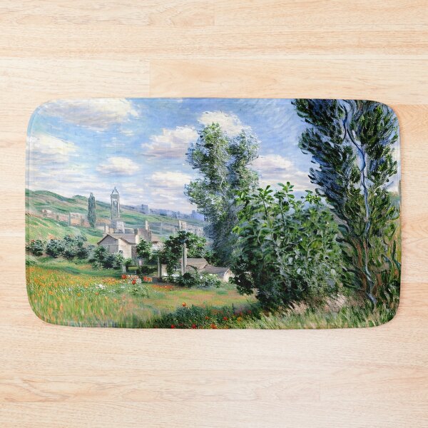 Item preview, A Sunlit Path Through Poppy Fields on the Island of Saint-Martin designed and sold by artdesignsnow.