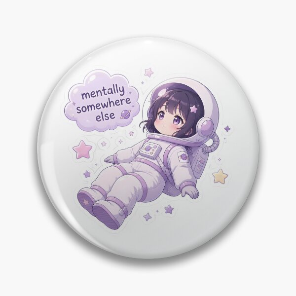 Item preview, Mentally somewhere else sticker designed and sold by naruto4925.