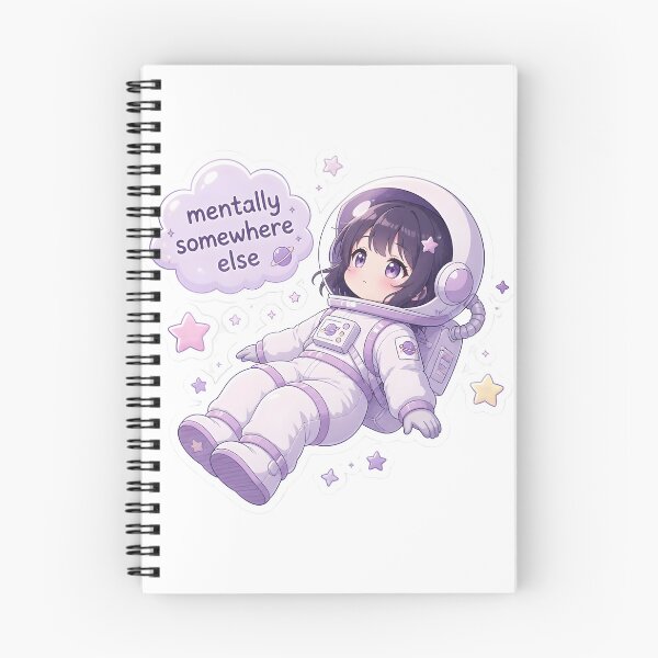 Item preview, Mentally somewhere else sticker designed and sold by naruto4925.