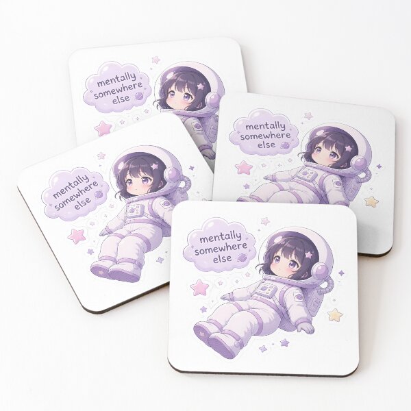 Item preview, Mentally somewhere else sticker designed and sold by naruto4925.
