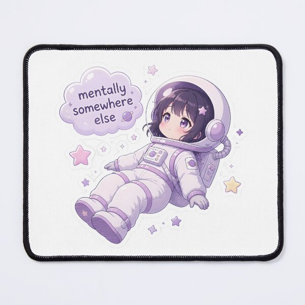 Item preview, Mentally somewhere else sticker designed and sold by naruto4925.