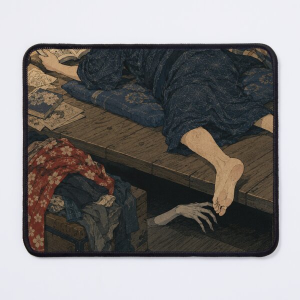 Item preview, The Girl on the Floor - Vintage Japanese Legends Ukiyo-e Woodblock designed and sold by bapupa.