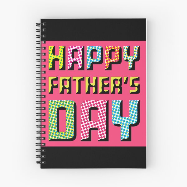 Item preview, Father's Day Colorful Op Art Typography  designed and sold by cremedecolor.