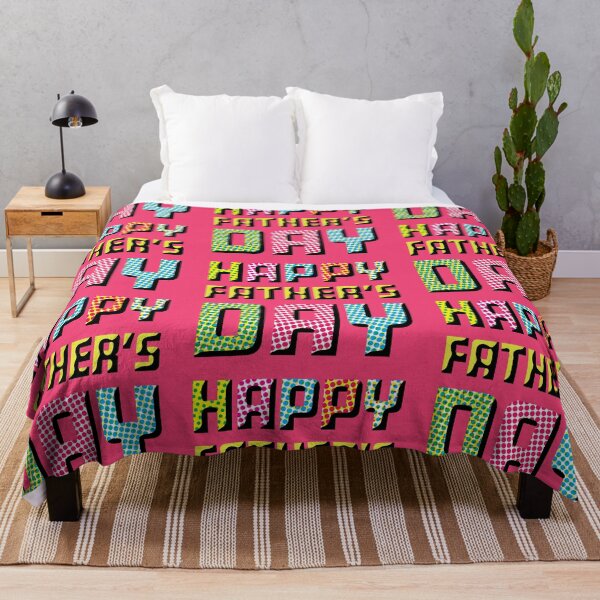 Item preview, Father's Day Colorful Op Art Typography  designed and sold by cremedecolor.