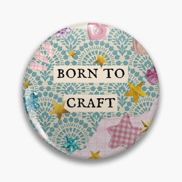 Item preview, Born To Craft Collage designed and sold by Kusaka.art.