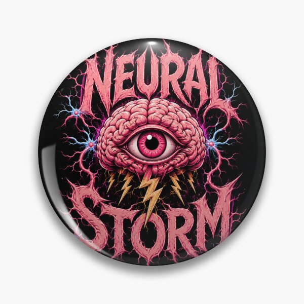 Item preview, Brainstorm - Psychedelic Brain designed and sold by FocusedPatterns.
