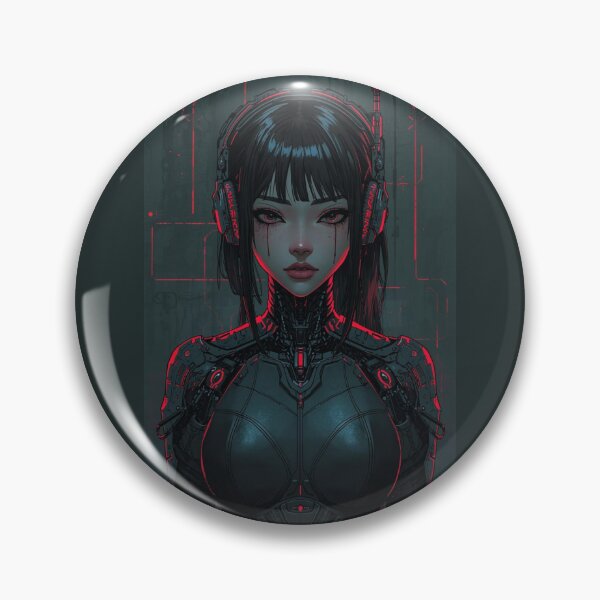 Item preview, Cyborg Girl designed and sold by ArtCraftLab.