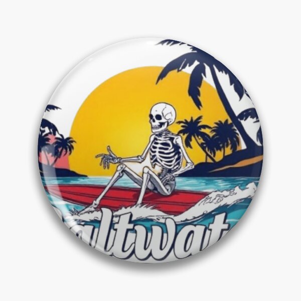 Item preview, Saltwater Skeleton Surf designed and sold by KAVRAO.