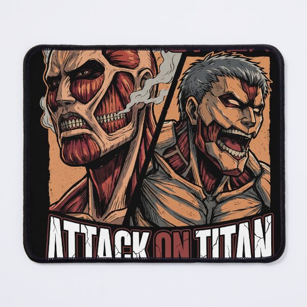 Item preview, Attack on Titan Colossal And Armored Titans Anime Manga Graphic Tee designed and sold by Senpaiwaves.