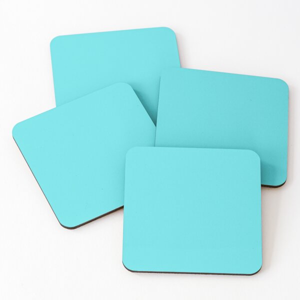 Item preview, Turquoise Blue Solid Color Aesthetic designed and sold by Zoheb Gift Studio.
