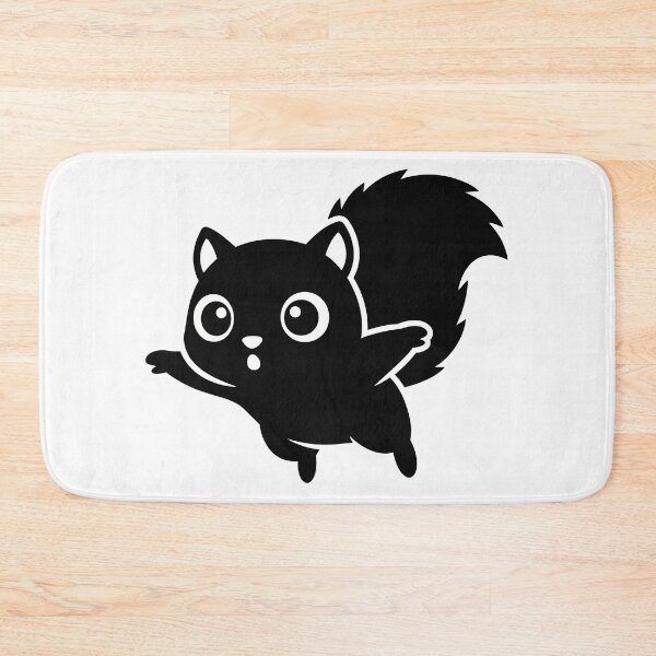 Item preview, Cute Flying Squirrel Sticker - Kawaii Chibi Sugar Glider Silhouette Print Minimalist Derpy Jumping Animal Nursery Wall Art designed and sold by BestChoiceService.