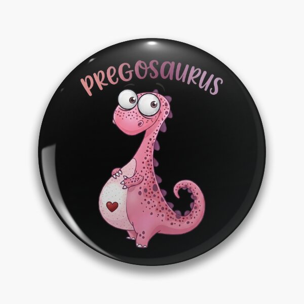 Item preview, Pregosaurus Funny Pregnancy Dinosaur | Cute Pregnant Mom Pregnancy Humor Design designed and sold by ZyziowskyArt.