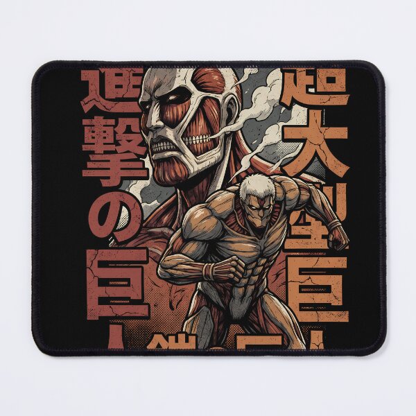 Item preview, Attack on Titan Colossal And Armored Titans Anime Manga Graphic Tee designed and sold by Senpaiwaves.