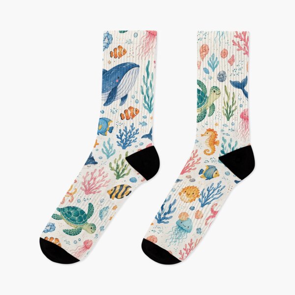 Item preview, Ocean Marine Life Pattern designed and sold by Aramdesing.