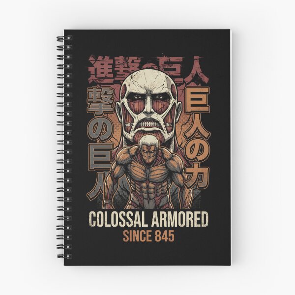 Item preview, Attack on Titan Colossal And Armored Titans Anime Manga Graphic Tee designed and sold by Senpaiwaves.