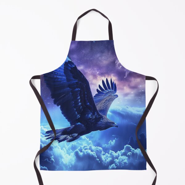 Item preview, Celestial Eagle Above the Clouds designed and sold by QuantumDrift.