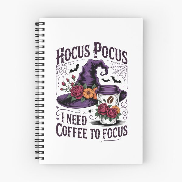 Item preview, Hocus Pocus I Need Coffee to Focus designed and sold by jkrphoto.