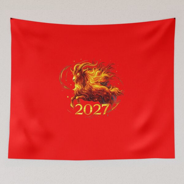 Item preview, 2027 Year Of The Ram Chinese Zodiac Goat Sheep Birth Year designed and sold by GrumpySableye.