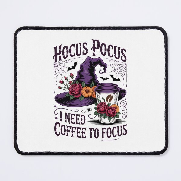 Item preview, Hocus Pocus I Need Coffee to Focus designed and sold by jkrphoto.