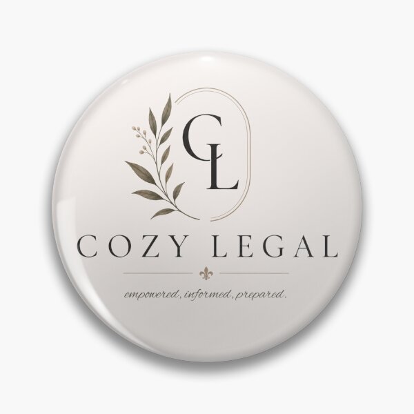 Item preview, Empowered, Informed, Prepared.  designed and sold by Cozy Legal.