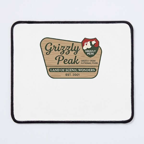 Item preview, Grizzly Peak National Park Land Of Scenic Wonders Est 2001 California Adventure Disney Travel designed and sold by Simsimah26Parks.
