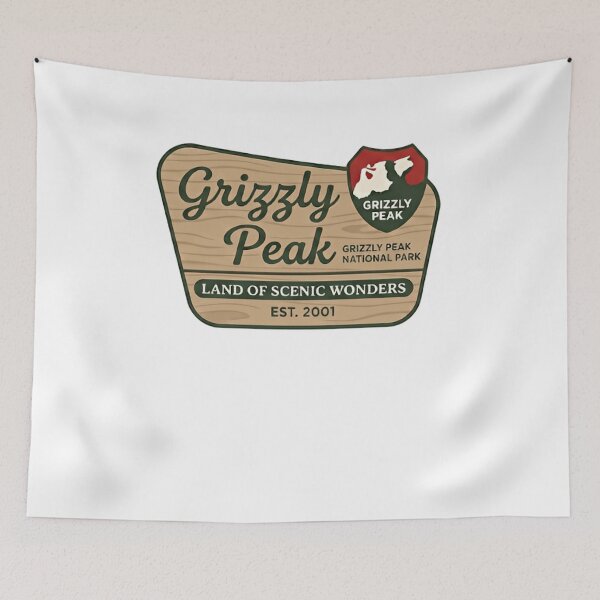 Item preview, Grizzly Peak National Park Land Of Scenic Wonders Est 2001 California Adventure Disney Travel designed and sold by Simsimah26Parks.