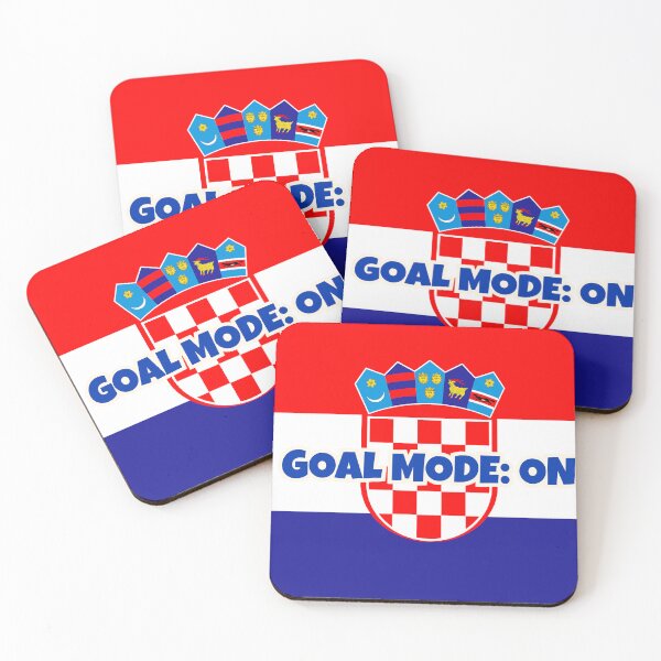 Item preview, Croatia Soccer Fan Design – GOALMODE: ON Football Collection designed and sold by LovelyHappyGift.