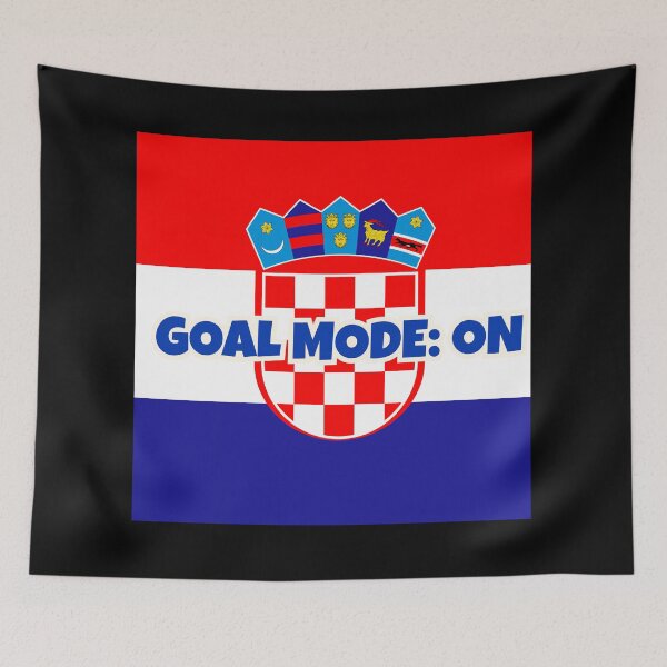 Item preview, Croatia Soccer Fan Design – GOALMODE: ON Football Collection designed and sold by LovelyHappyGift.