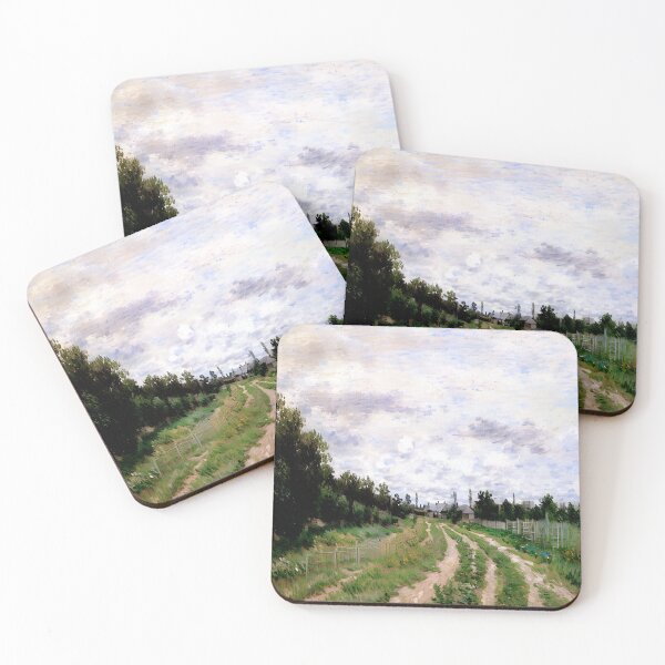 Item preview, A Sunlit Path Through Poppy Fields on the Island of Saint-Martin designed and sold by artdesignsnow.
