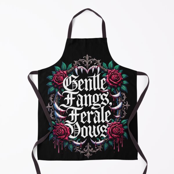Item preview, Vampirecore Gothic Design | Gentle Fangs Feral Vows | Dark Romance Alternative designed and sold by VoidPixelAU.