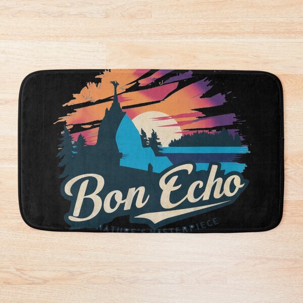 Item preview, Bon Echo Ontario Vintage Sunset Landscape Travel T-Shirt | Nature’s Masterpiece Canadian Park Design designed and sold by TopDesignHut.