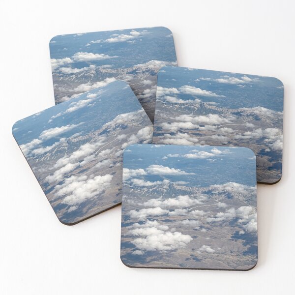 Item preview, mountainous landscape aerial view designed and sold by psychoshadow.
